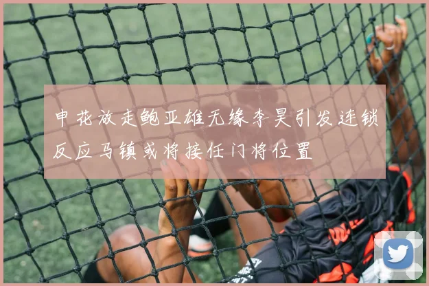 申花放走鲍亚雄无缘李昊引发连锁反应马镇或将接任门将位置